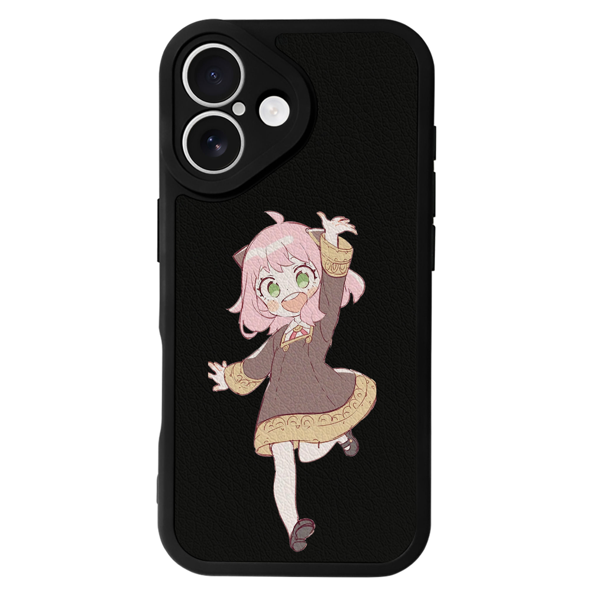 （画像用） SPY×FAMILY间谍家家酒 【iPhone 16シリーズ対応】シリコンスマホケース（レザー調） 材質：シリコン